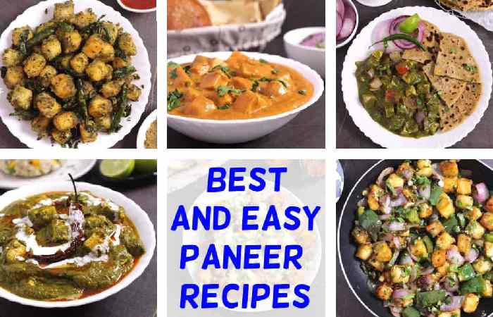 Top 10 Easy and Delicious Paneer Recipes